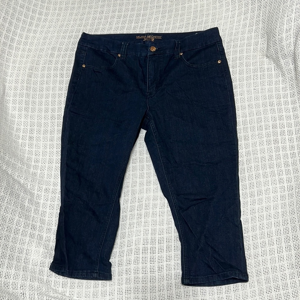 Lane Bryant Seven Melissa McCarthy Capri Jeans Size 18